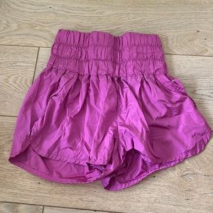 pink free people shorts